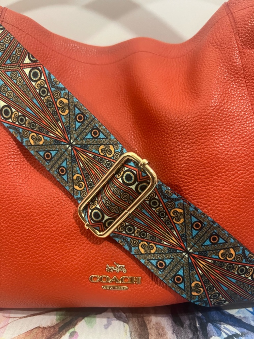 Coach pebbles leather shoulder bag - Picture 2 of 3